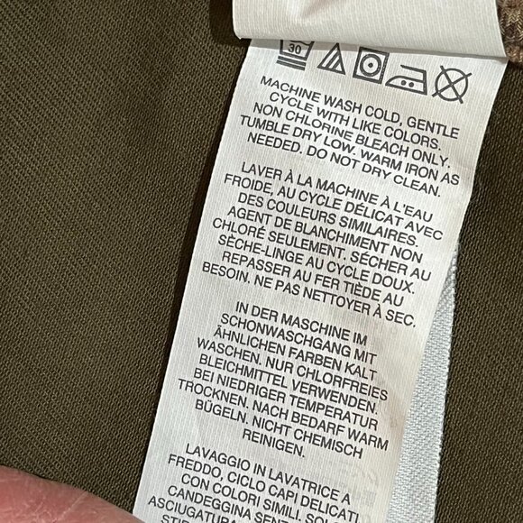 NEW J. Crew BLACK LABEL Downtown Field Utility Jacket Wax Coated Army Green - Picture 14 of 16